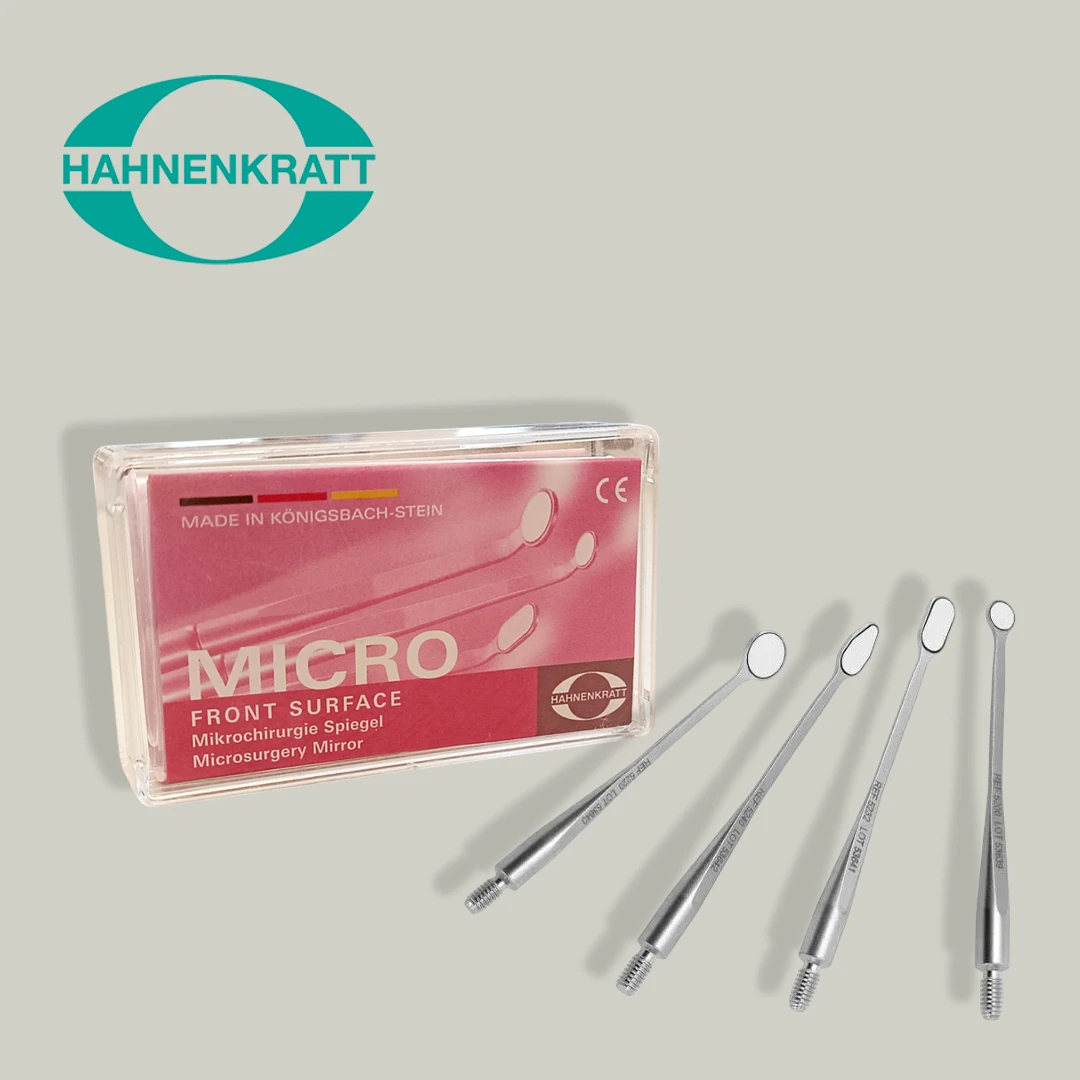 سر آینه میکروفلکس رادیومی – MICROflex Rhodium HAHNENKERATT