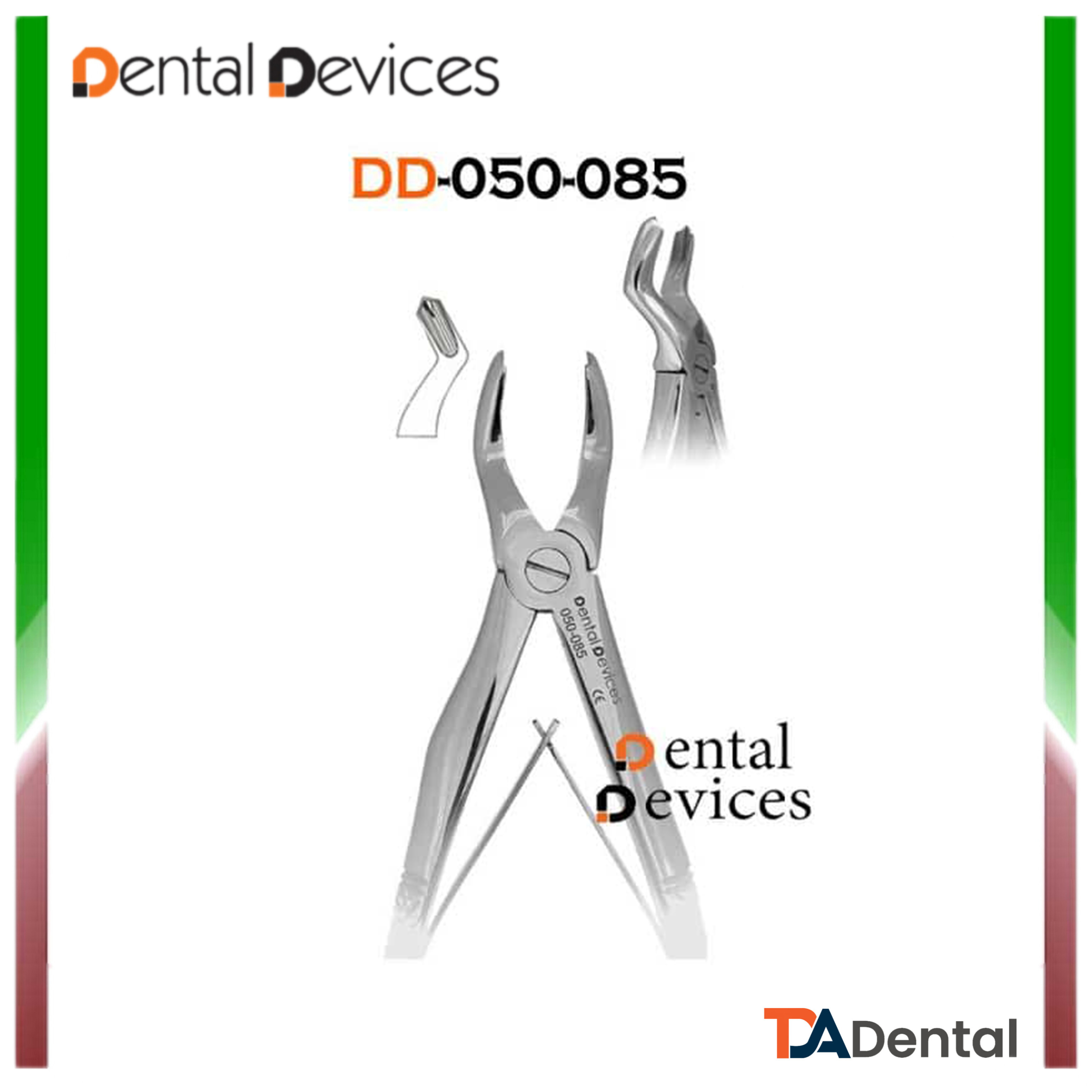 فورسپس مولر بالا اطفال دنتال دیوایس Dental Devices کد DD-050-085