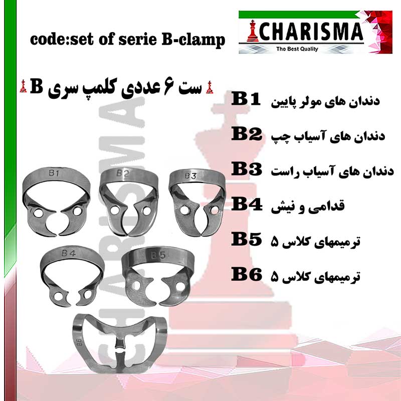 کلمپ رابردم سری B برینکر کاریزما CHARISMA