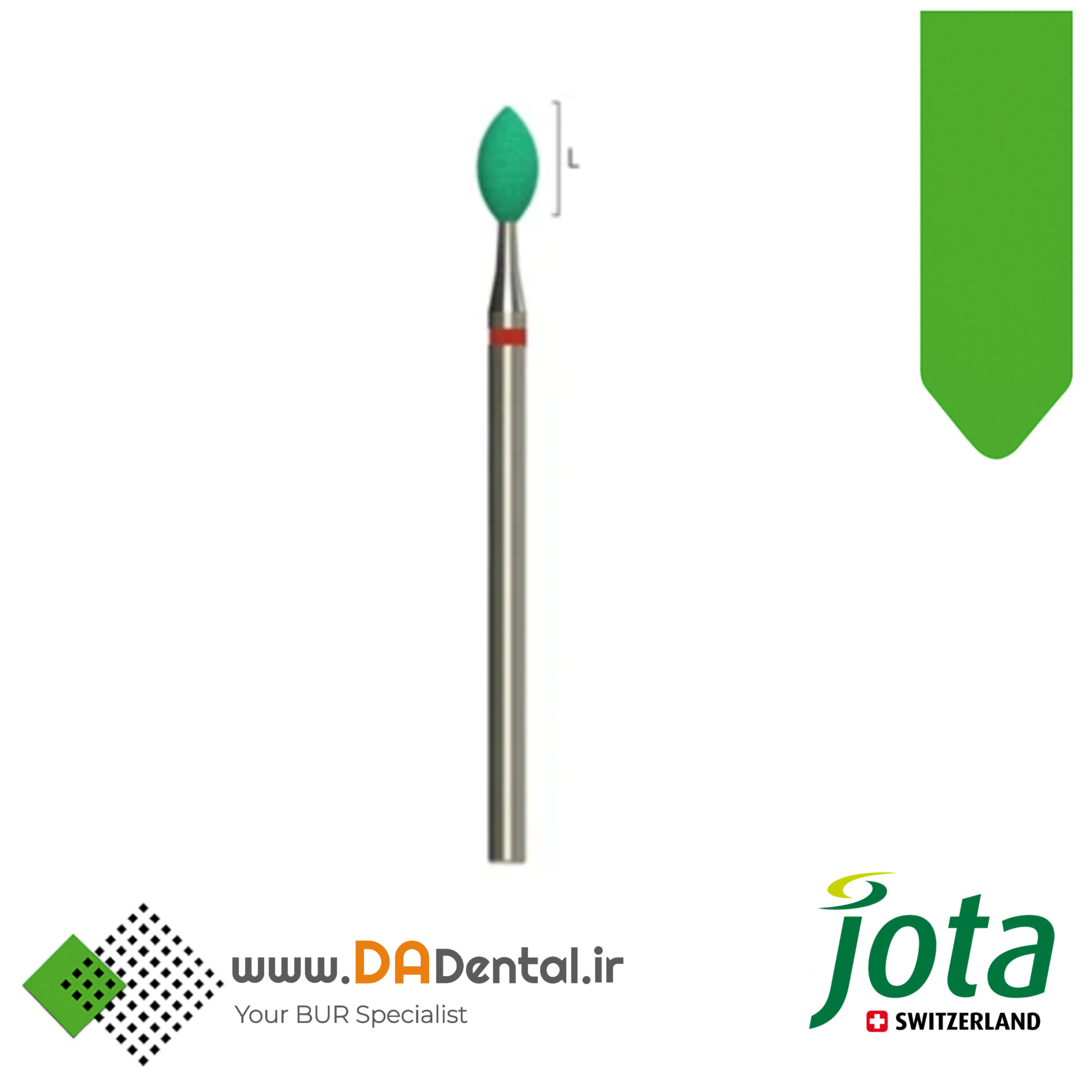 سنگ سبز الماسی فوتبالی مخصوص هندپیس جوتا JOTA کد SD667F.HP