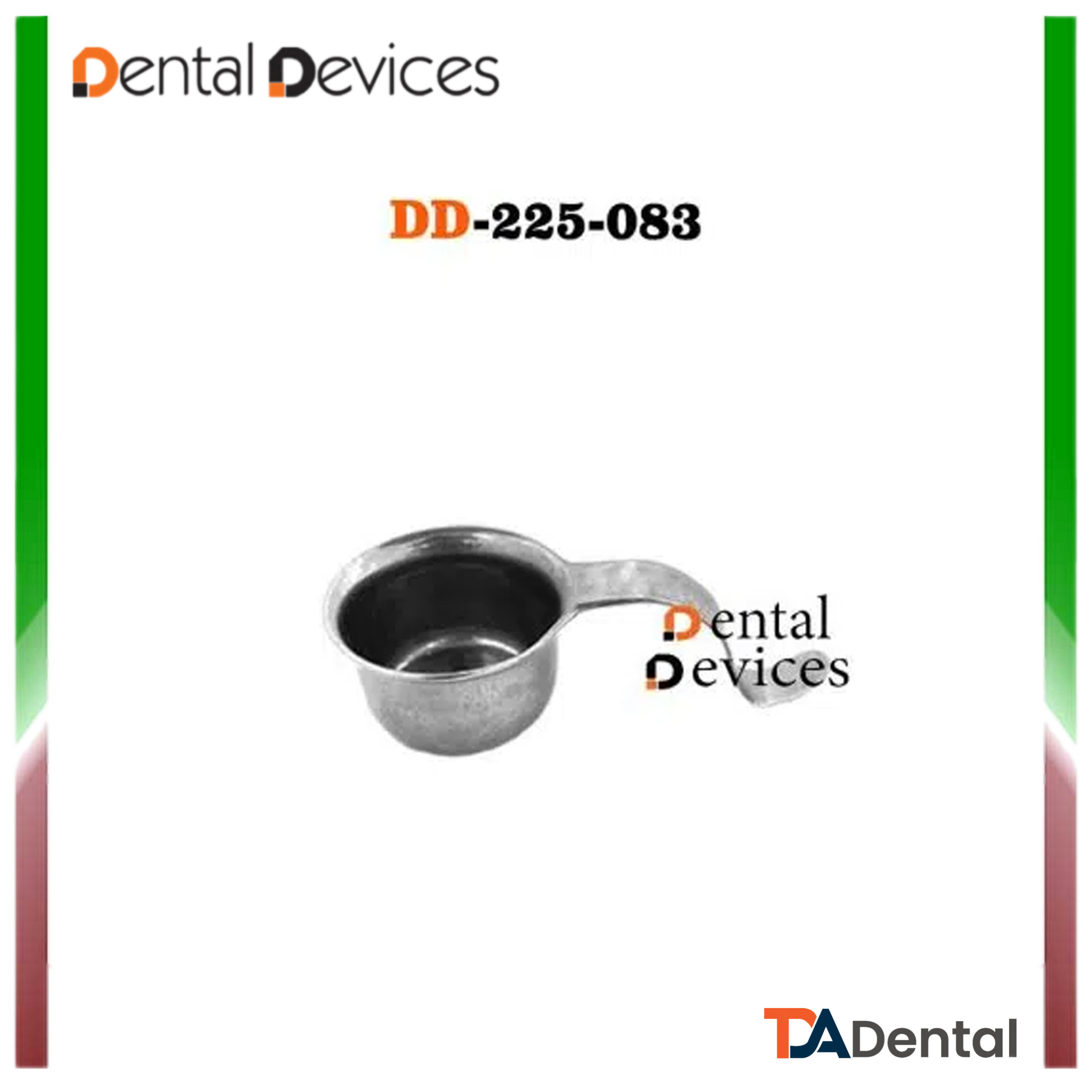 گوده دسته خم دنتال دیوایس Dental Devices کد DD-225-083
